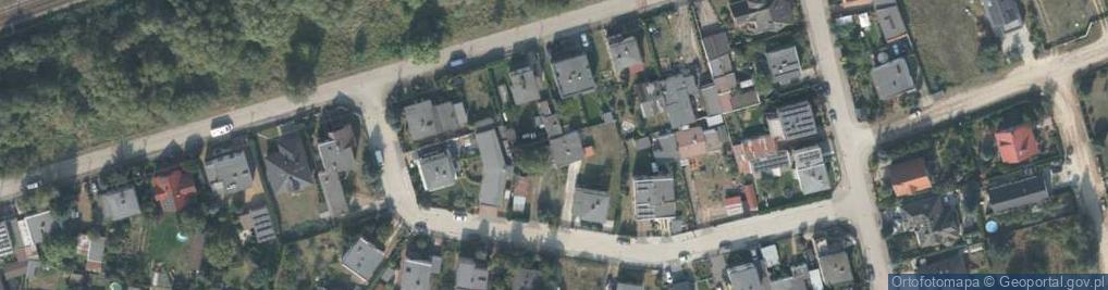 Zdjęcie satelitarne Różana ul.