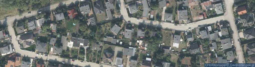 Zdjęcie satelitarne Różana ul.