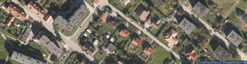 Zdjęcie satelitarne Różana ul.