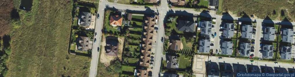Zdjęcie satelitarne Różana ul.