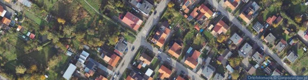 Zdjęcie satelitarne Różana ul.