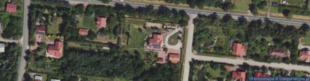 Zdjęcie satelitarne Różana ul.