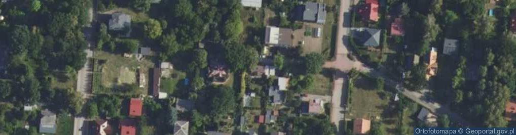 Zdjęcie satelitarne Różana ul.