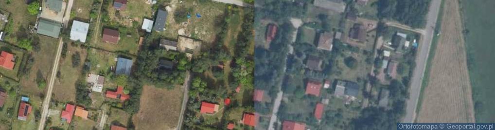 Zdjęcie satelitarne Różana ul.
