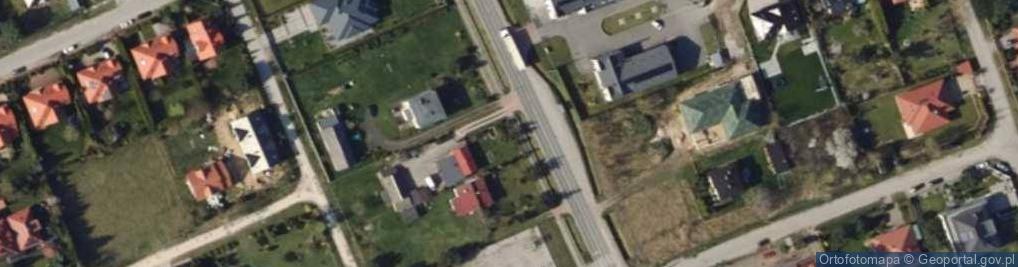 Zdjęcie satelitarne Rokicińska ul.