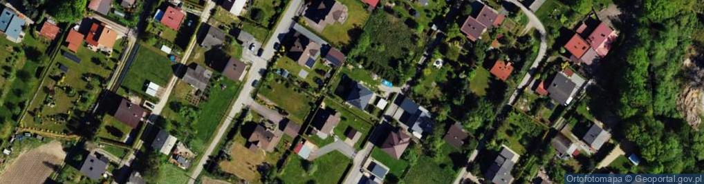 Zdjęcie satelitarne Różana ul.