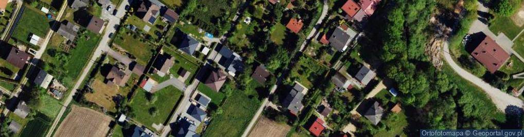 Zdjęcie satelitarne Różana ul.