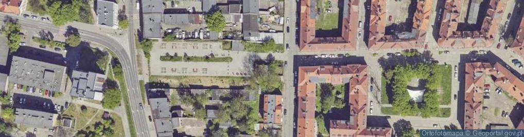 Zdjęcie satelitarne Rodziewiczówny Marii ul.