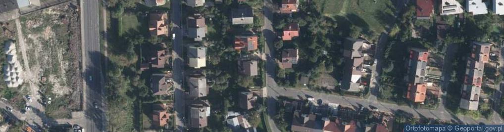 Zdjęcie satelitarne Różana ul.