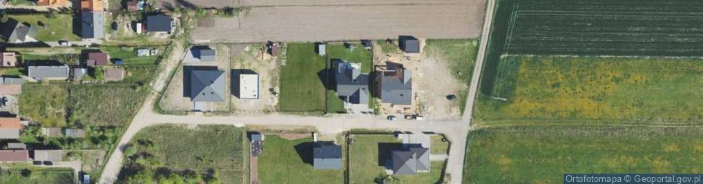 Zdjęcie satelitarne Rowerowa ul.