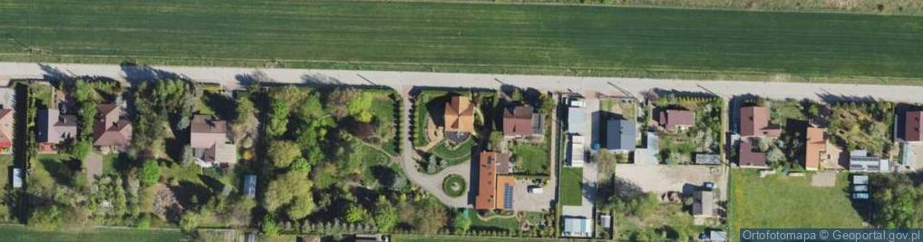 Zdjęcie satelitarne Różana ul.