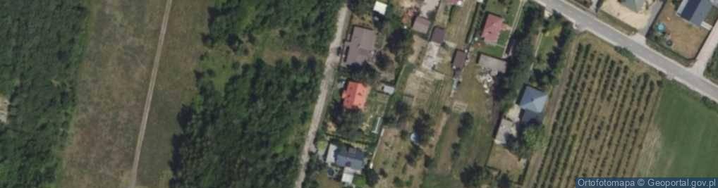 Zdjęcie satelitarne Różana ul.