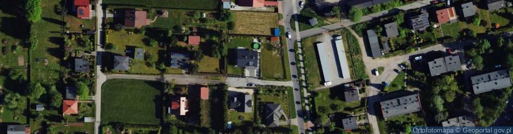 Zdjęcie satelitarne Równa ul.