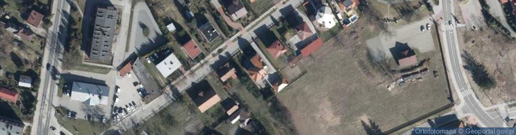 Zdjęcie satelitarne Różana ul.