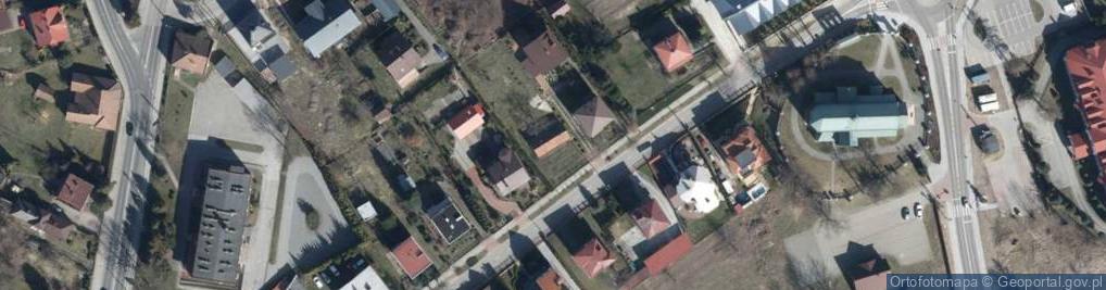 Zdjęcie satelitarne Różana ul.