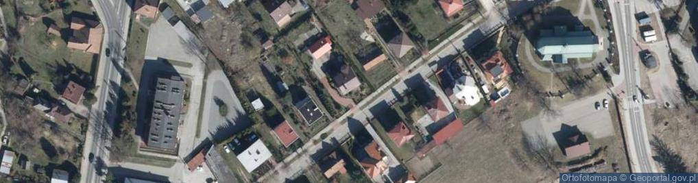 Zdjęcie satelitarne Różana ul.