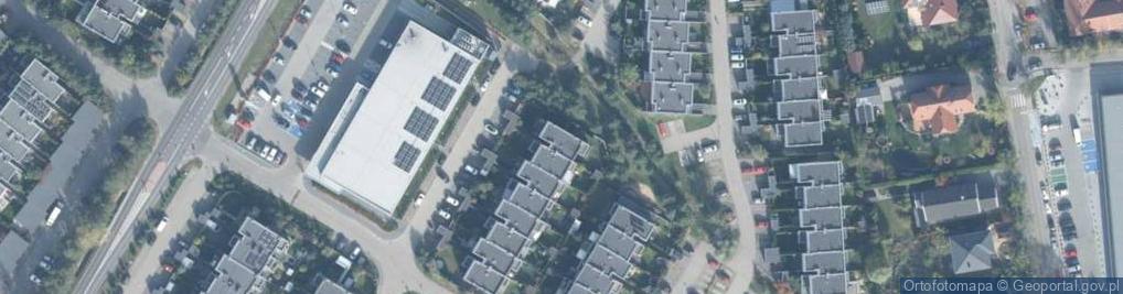 Zdjęcie satelitarne Różany Zakątek ul.