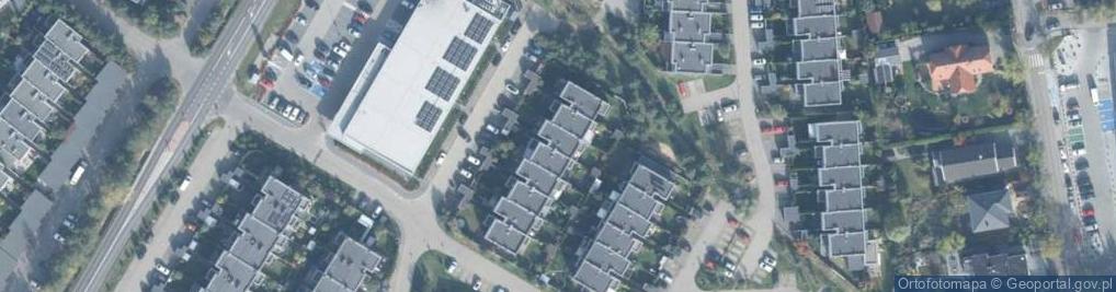 Zdjęcie satelitarne Różany Zakątek ul.