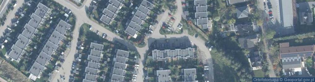 Zdjęcie satelitarne Różany Zakątek ul.