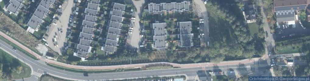 Zdjęcie satelitarne Różany Zakątek ul.