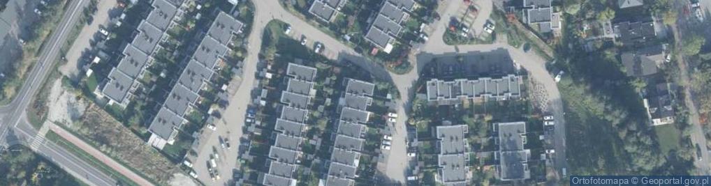 Zdjęcie satelitarne Różany Zakątek ul.
