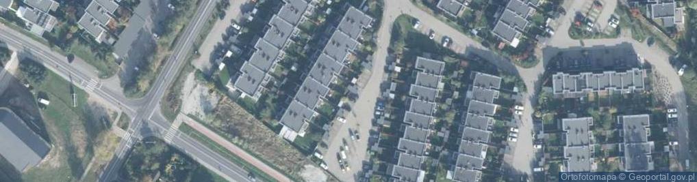 Zdjęcie satelitarne Różany Zakątek ul.