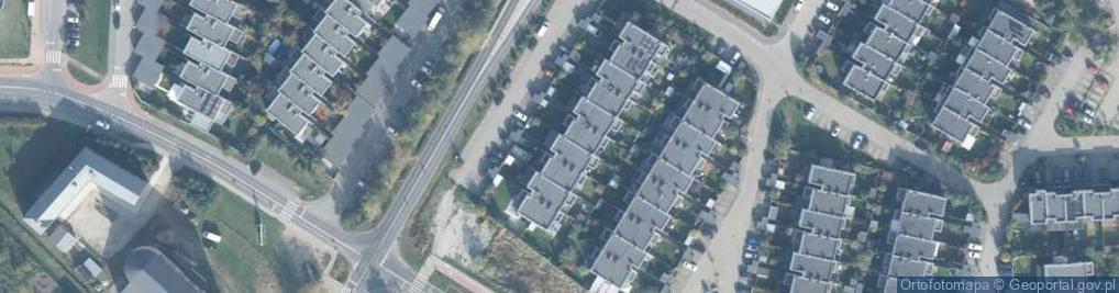 Zdjęcie satelitarne Różany Zakątek ul.