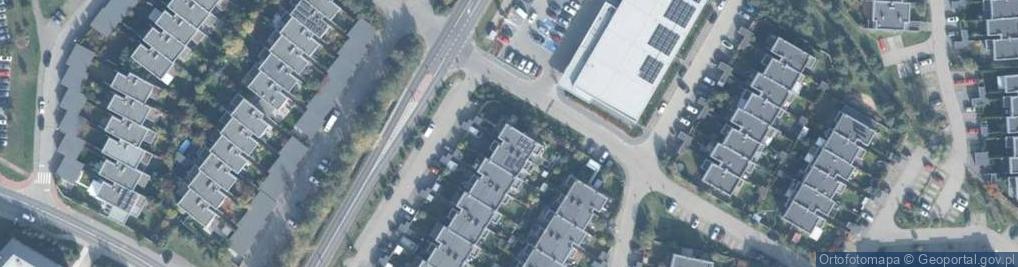 Zdjęcie satelitarne Różany Zakątek ul.