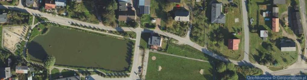 Zdjęcie satelitarne Roślinna ul.