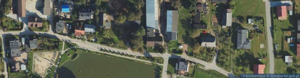 Zdjęcie satelitarne Roślinna ul.