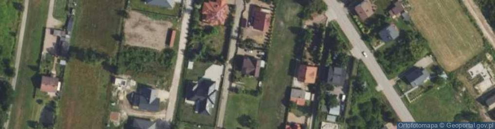 Zdjęcie satelitarne Różana ul.