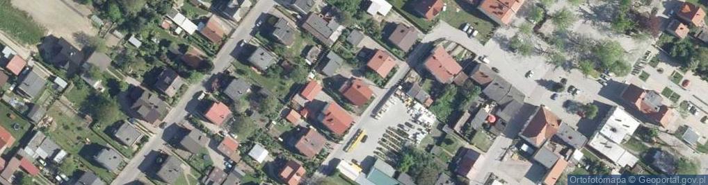 Zdjęcie satelitarne Różana ul.