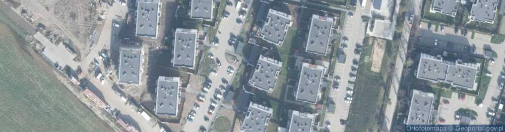 Zdjęcie satelitarne Róży Wiatrów ul.