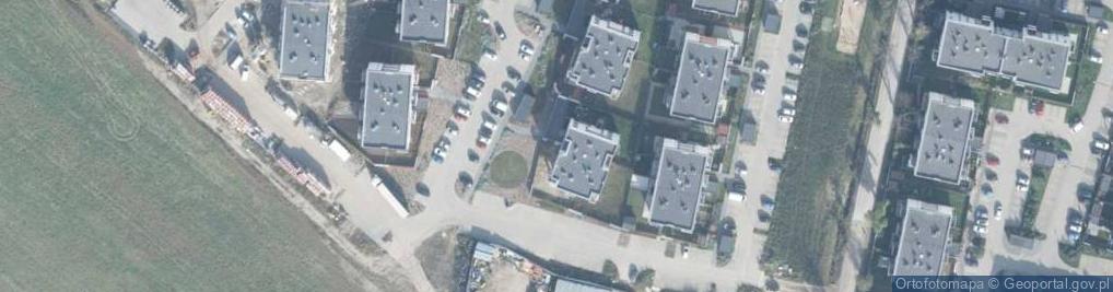 Zdjęcie satelitarne Róży Wiatrów ul.