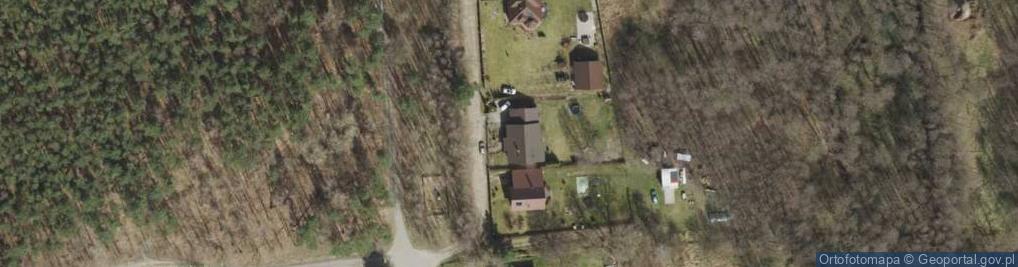 Zdjęcie satelitarne Różana ul.