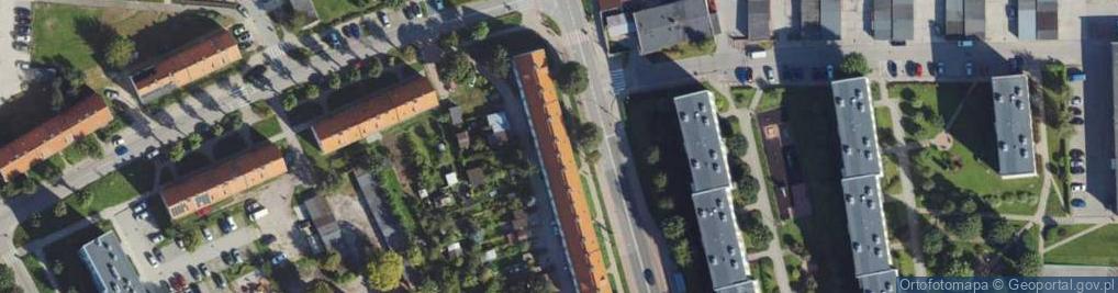 Zdjęcie satelitarne Robotnicza ul.