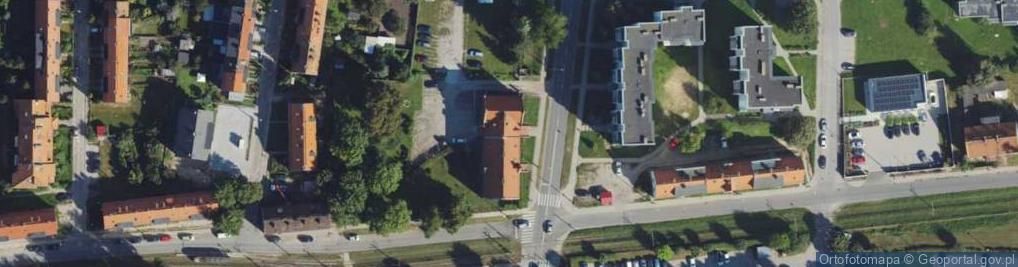 Zdjęcie satelitarne Robotnicza ul.