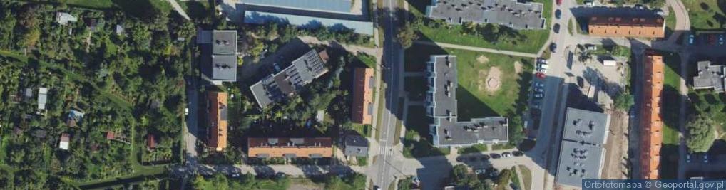 Zdjęcie satelitarne Robotnicza ul.