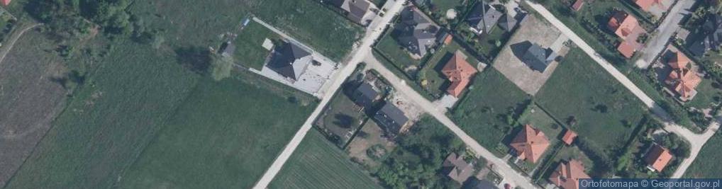 Zdjęcie satelitarne Rowerowa ul.