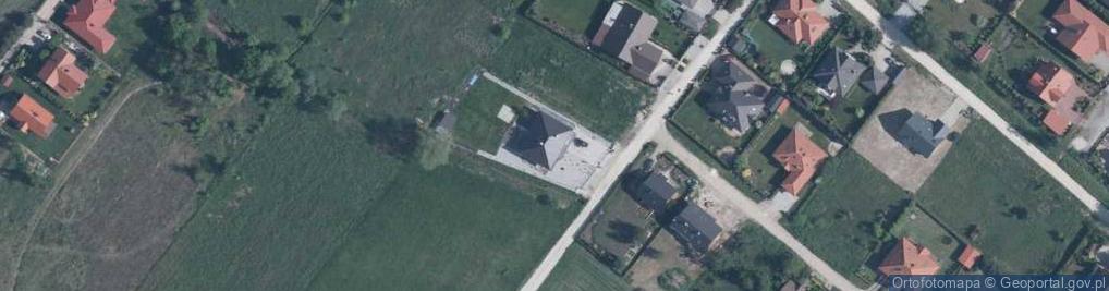 Zdjęcie satelitarne Rowerowa ul.