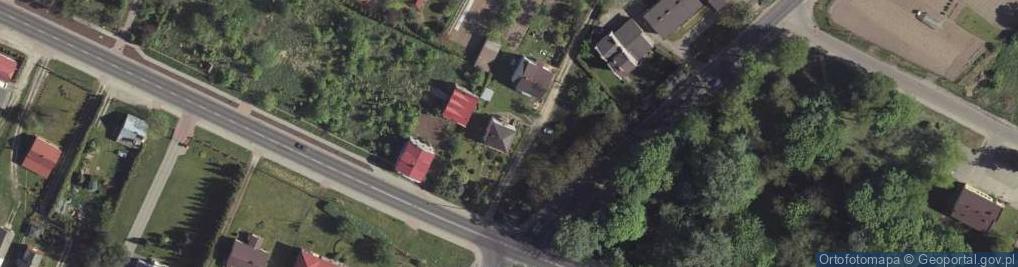 Zdjęcie satelitarne Różana ul.