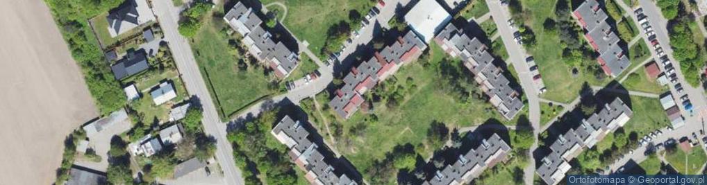 Zdjęcie satelitarne Romanówka ul.