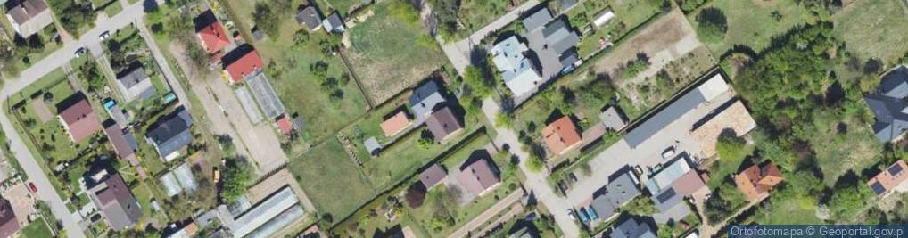 Zdjęcie satelitarne Różana ul.