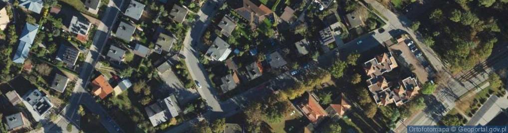 Zdjęcie satelitarne Rozłogi ul.
