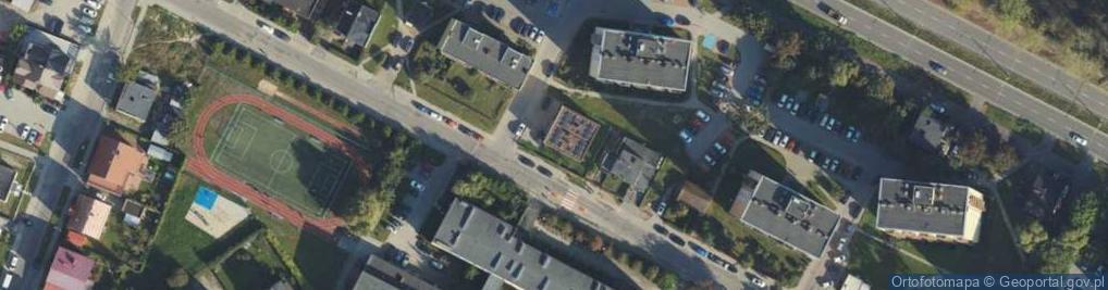 Zdjęcie satelitarne Rozewska ul.