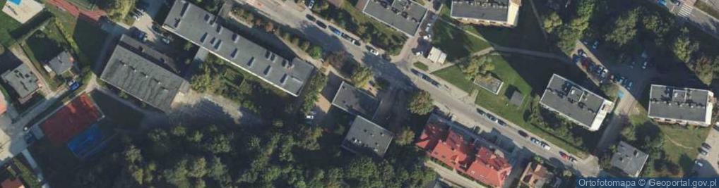 Zdjęcie satelitarne Rozewska ul.
