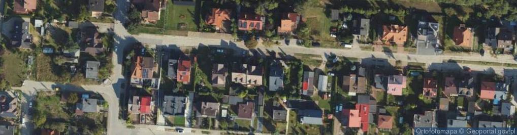 Zdjęcie satelitarne Równoległa ul.