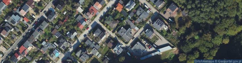 Zdjęcie satelitarne Różana ul.