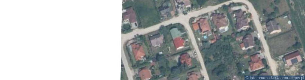 Zdjęcie satelitarne Różana ul.