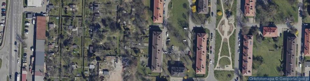 Zdjęcie satelitarne Równa ul.